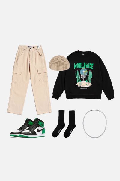 Bej Sweatshirt Kombini