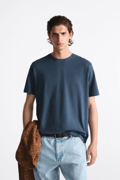 Lacivert Short Sleeve